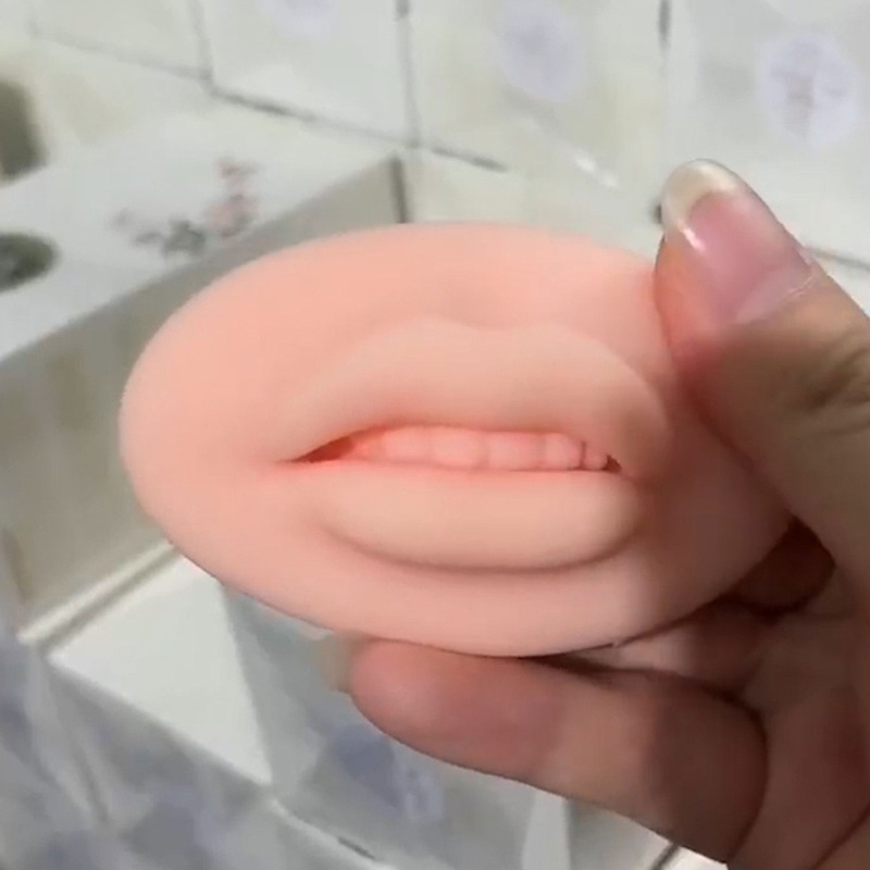 Mô Hình Đôi Môi 5D Bằng Silicone Dùng Luyện Tập Trang Điểm