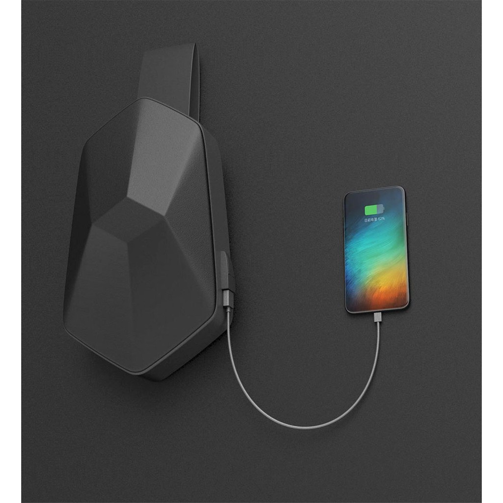 Túi đeo chéo Xiaomi Beaborn chống thấm nước tích hợp cổng sạc USB