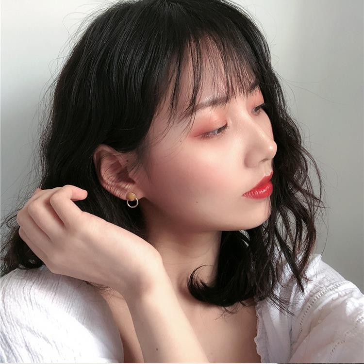 Khuyên Tai Họa Tiết Hình Học Nhiều Màu A632