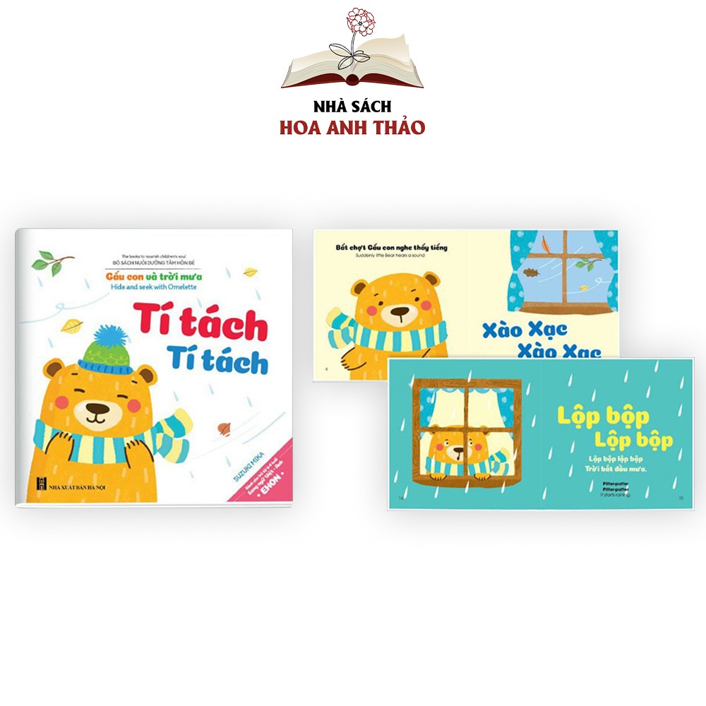 [Mã LIFEHOT55 giảm 10% đơn 99K] Sách - Ehon âm thanh cho bé song ngữ Việt Anh (bộ 5 cuốn) | BigBuy360 - bigbuy360.vn