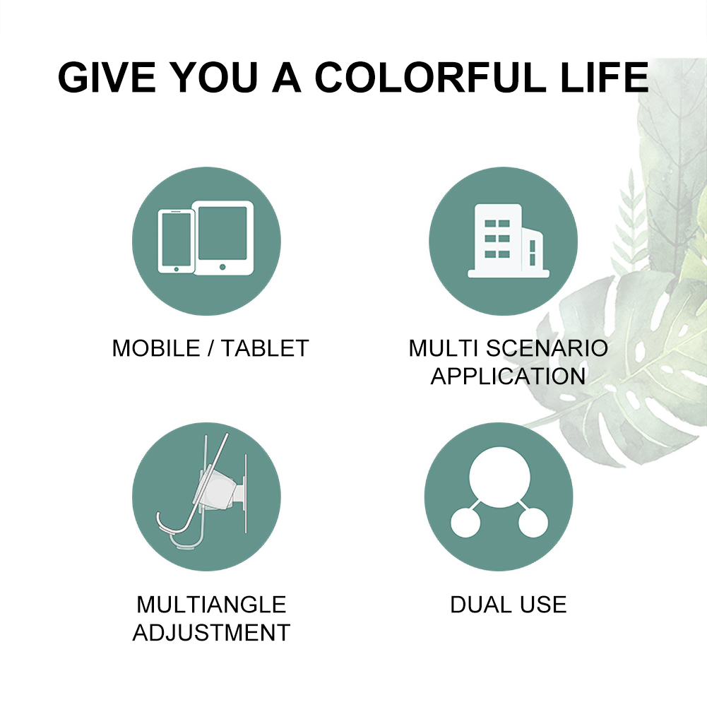 Giá Đỡ Điện Thoại Gắn Tường Không Cần Khoan Tiện Dụng