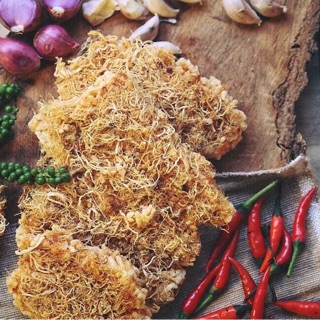 Cơm cháy chà bông nhà làm