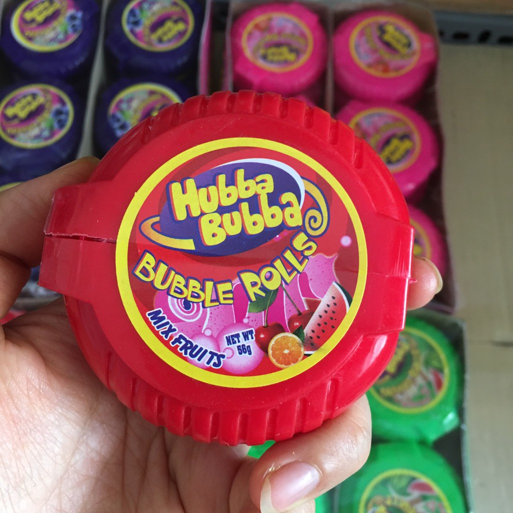 [4 vị] Kẹo cao su Hubba Bubba Thái Lan