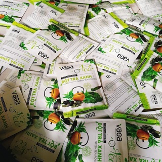 Mặt nạ trà xanh - natural combo40 gói