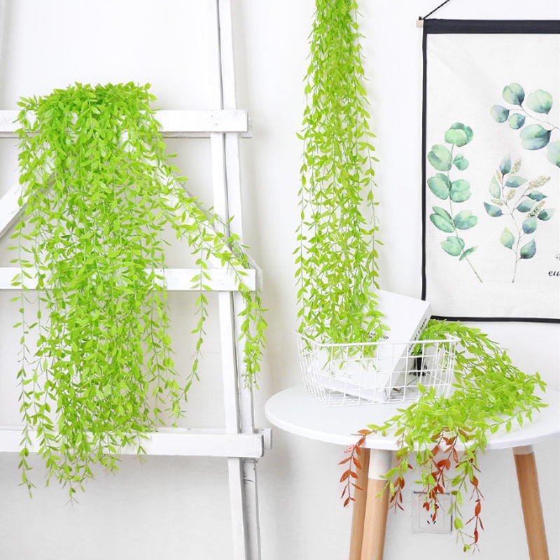 [ Artificial green plant flower rattan vine Decoration for Home Christmas  Party Wedding Birthday ]