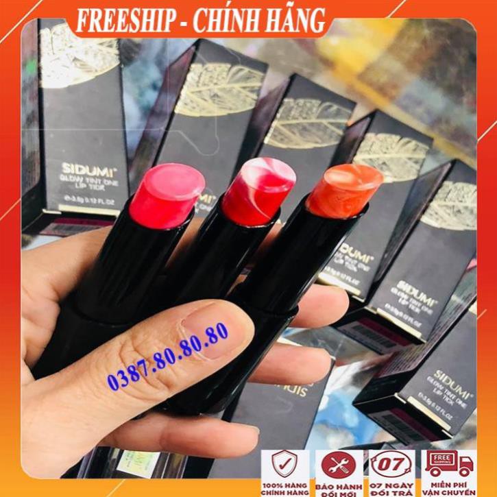 [ Freeship - 100% HÀNG XỊN ] Son dưỡng môi hồng và xóa thâm môi 3D sáp ong sidumi/ Son dưỡng có màu dành cho mẹ bỉm sữa