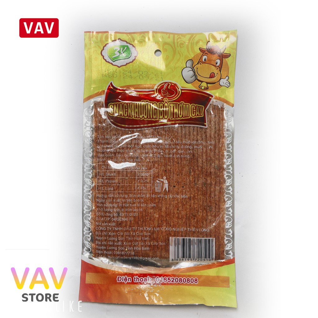 SNACK HƯƠNG BÒ THƠM CAY ĂN LÀ NGHIỀN - đồ ăn vặt | BigBuy360 - bigbuy360.vn