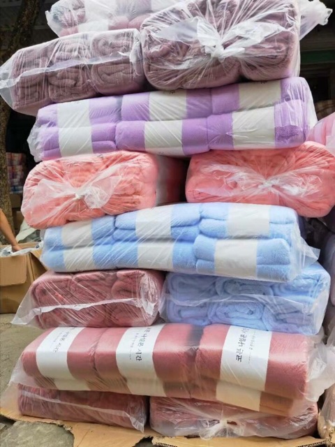 Khăn Tắm Xuất Hàn Rất Đẹp, Kích Thước 140 x 70cm, Khăn Hàn Cao Cấp