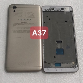 bộ vỏ oppo a37(hính cam .sườn.lưng.phím)