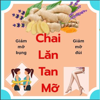 Chai lăn tan mỡ 50ml, giảm mỡ bụng, đùi