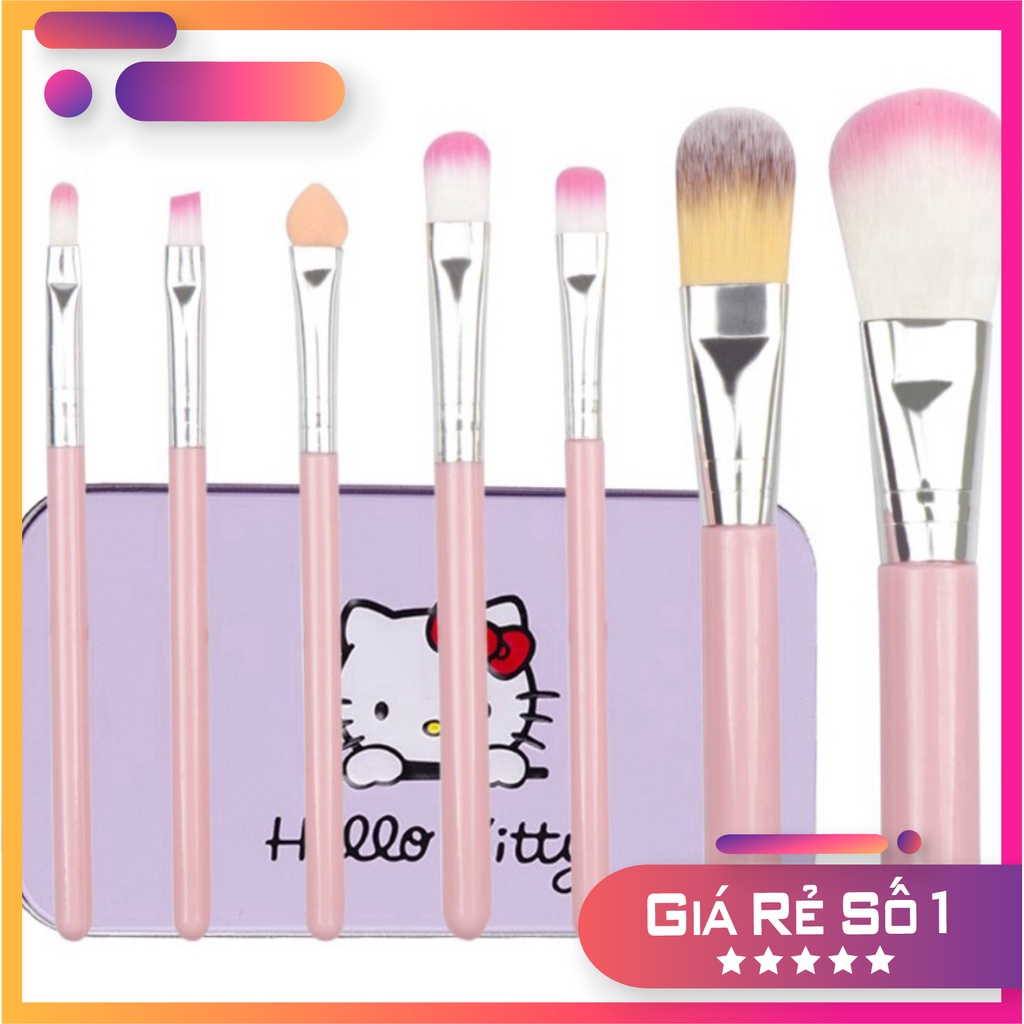 Bộ cọ trang điểm cá nhân Hello Kitty  - 2464