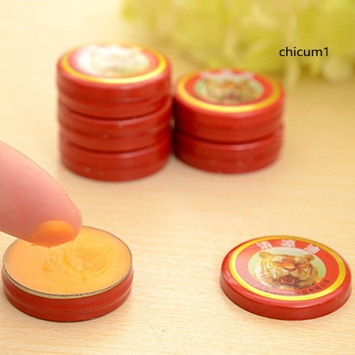 (Hàng Mới Về) Bộ 3 Kem Tinh Dầu Xoa Bóp Giảm Đau Đầu 3g