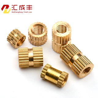 Set 100 Đai Ốc Bằng Đồng Thau Dát Đá Hình Bông Hoa Cỡ Lớn M1.4-M3
