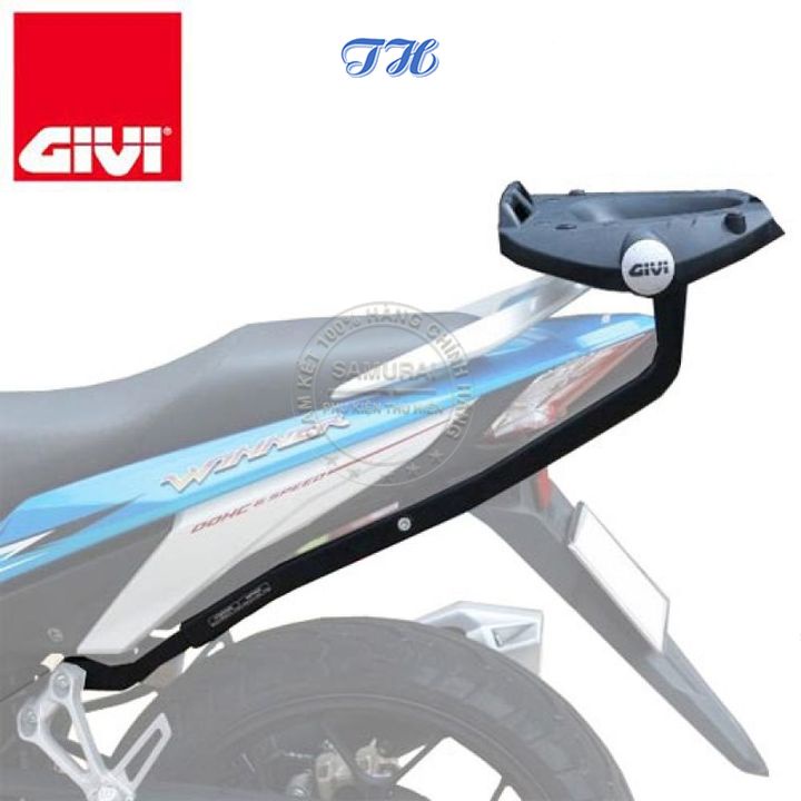 Baga sau givi HRV cho nhiều dòng xe như winner, exciter, future, jupiter, sirius, raider... bao gồm đế hàng chính hãng