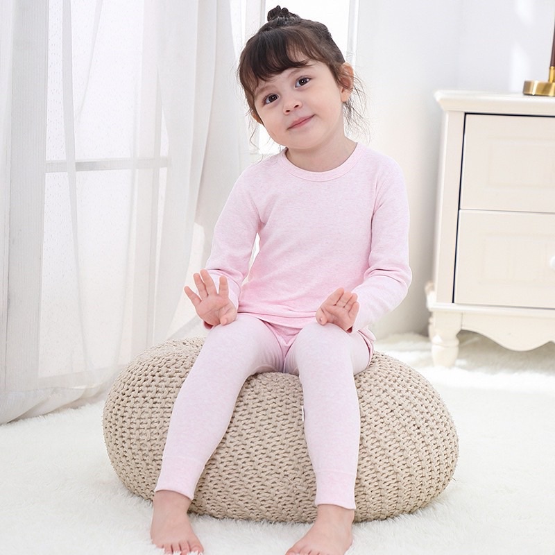Bộ thu đông dài tay trơn cho bé 7-21kg