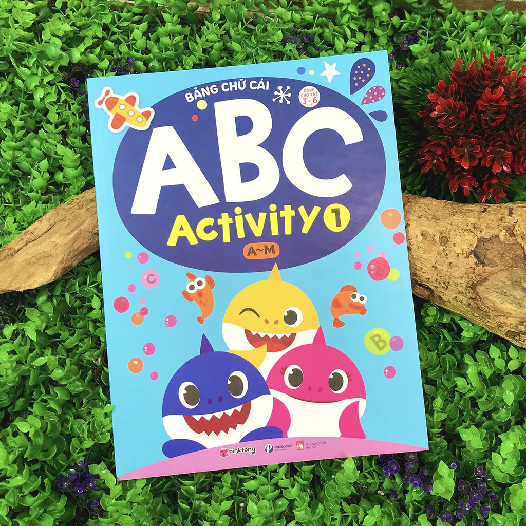 Sách - Bảng Chữ Cái ABC - Activity 1 (A-M) - (Dành cho trẻ 3-6 tuổi)