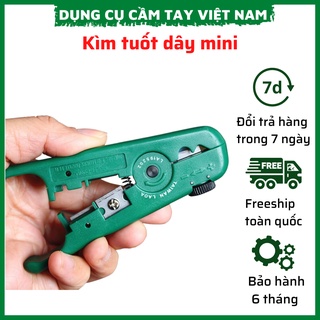Dụng cụ tuốt vỏ dây mini laoa la195202, kìm tuốt dây điện, dây mạng