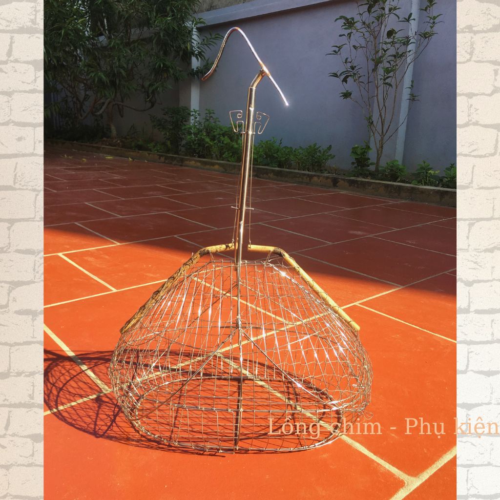 Lồng bẫy, Lồng bẫy Chào Mào, Lụp bẫy chim Chào Mào chất liệu Inox cao cấp, bền, đẹp