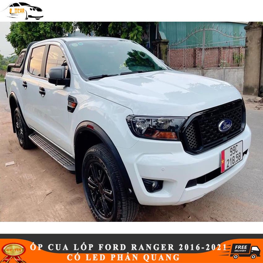 Cua Lốp Ford Ranger 2017-2021 Có Đèn Phản Quang Bản Nhỏ Cho Xe Chưa Độ Lazang