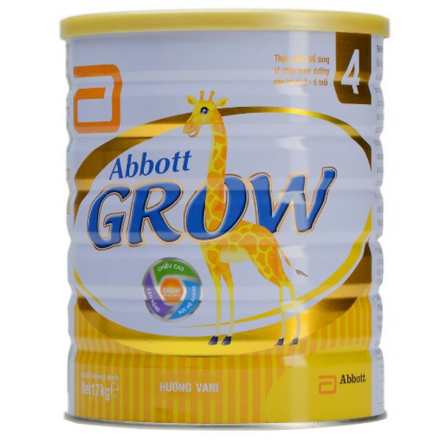 Sữa bột Abbott grow 4 1.7kg (từ 2 tuổi trở lên)