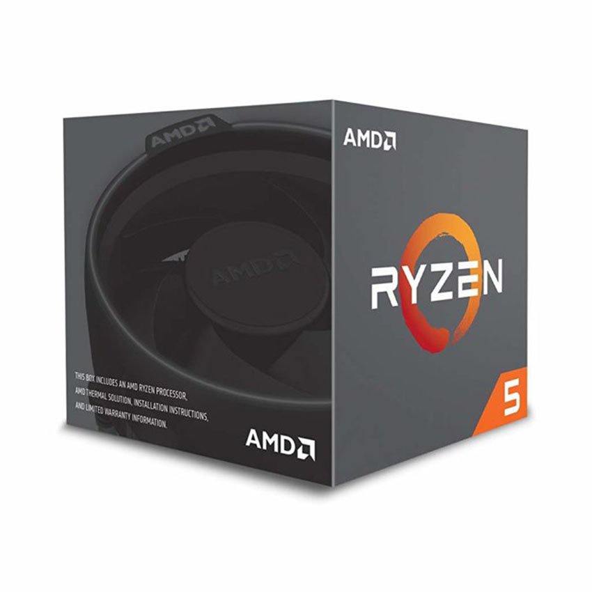 CPU AMD Ryzen 5 2600X (3.6GHz turbo up to 4.2GHz, 6 nhân 12 luồng, 16MB Cache, 95W) - Socket AMD AM4 [DLC]
