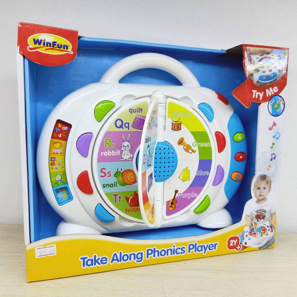 FREE SHIP !!! Máy học tiếng anh lật mở thông minh Winfun 2267 chính hãng