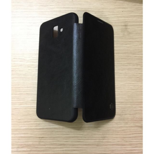 Bao da Nillkin QIN Galaxy J6+/ J6 plus có ngăn để thẻ,car Chính hãng