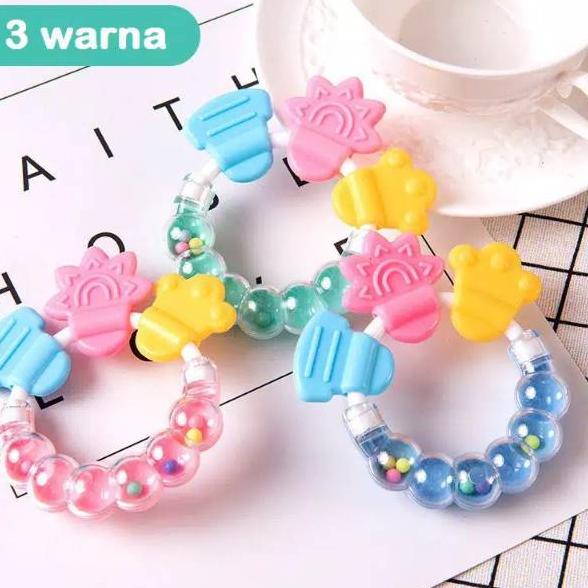 Lục Lạc Đồ Chơi Cầm Tay Bằng Nhựa Hình Trái Cây Cho Trẻ Em Dh1234 ✬♚
