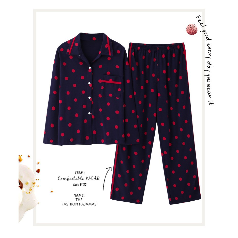 Bộ Pijama Cao Cấp Dài Tay K1 (cotton Mềm Mịn)