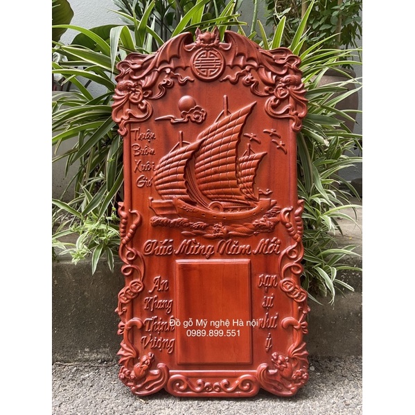 Đốc Lịch Gỗ Treo Tường Thuận buồm