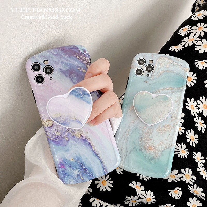 [Order Case] Ốp IPhone Marble (kèm pop)