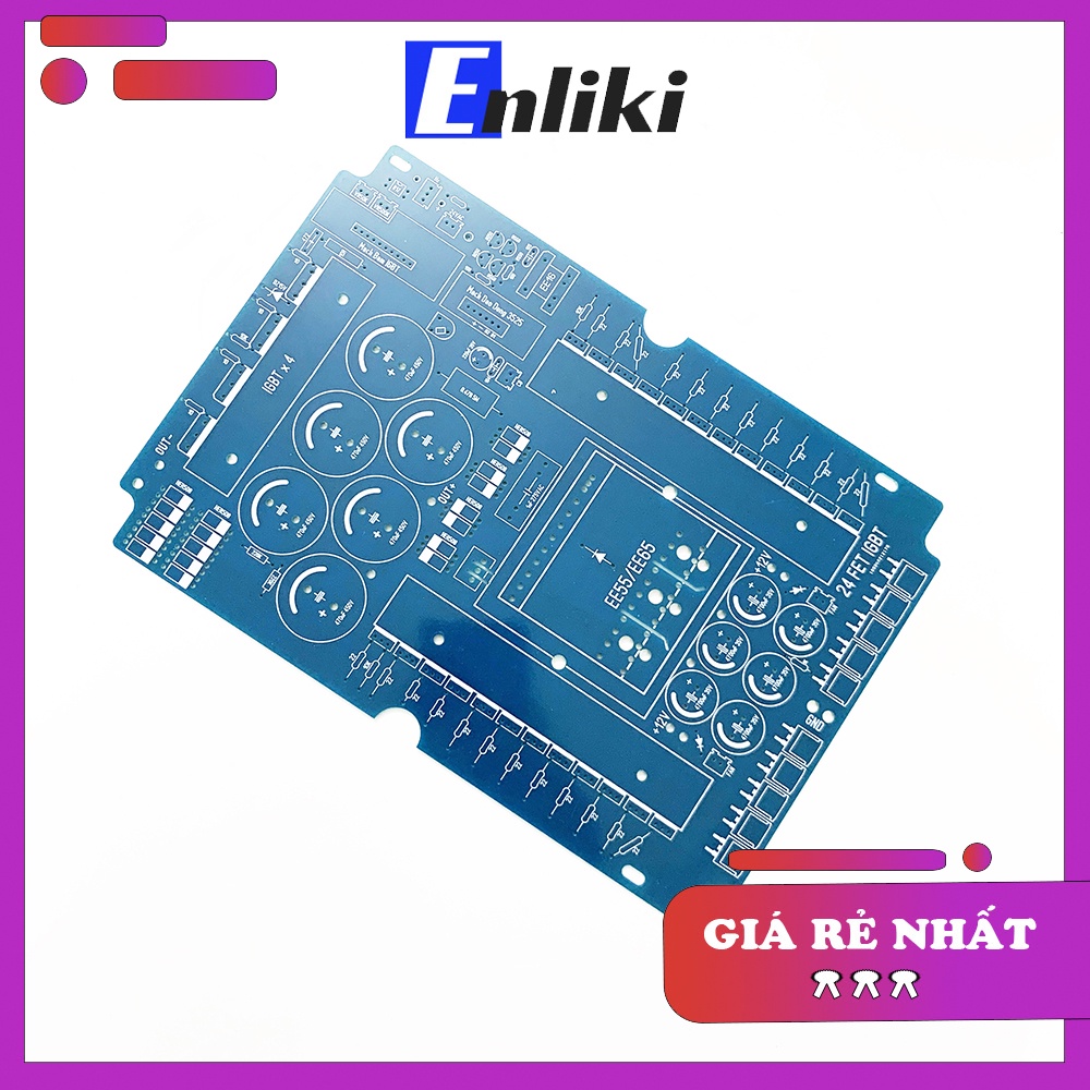 Bo Mạch IGBT 24 FET EE55/EE65 + Bo Dao Động