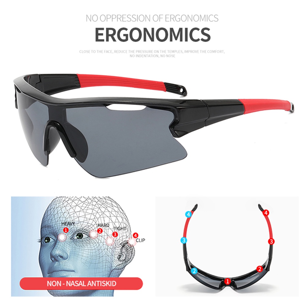 Kính mát Aielbro phong cách thể thao thời trang 2022 cho nam nữ