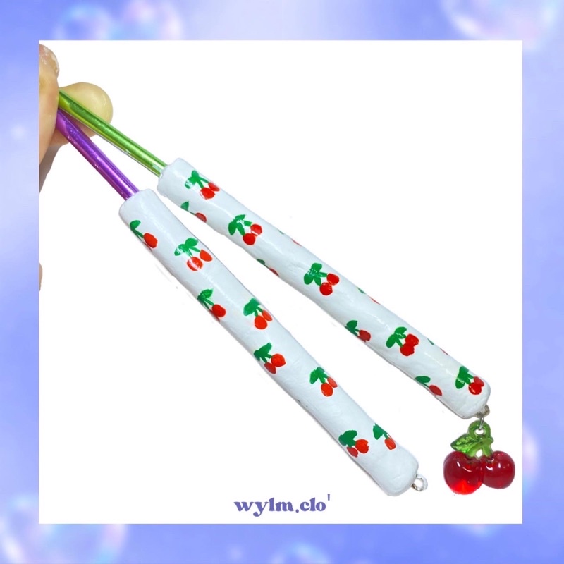 | Cherry | Clay hook - Kim móc len handmade @wylm.clo