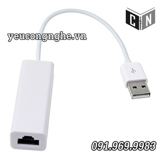 _Thiết bị cáp kết nối Macbook Air, Macbook Pro với cổng Ethernet - USB Ethernet Adapter