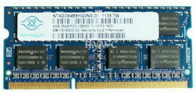 RAM Laptop DDR3 4Gb/1333 (or1600) | WebRaoVat - webraovat.net.vn