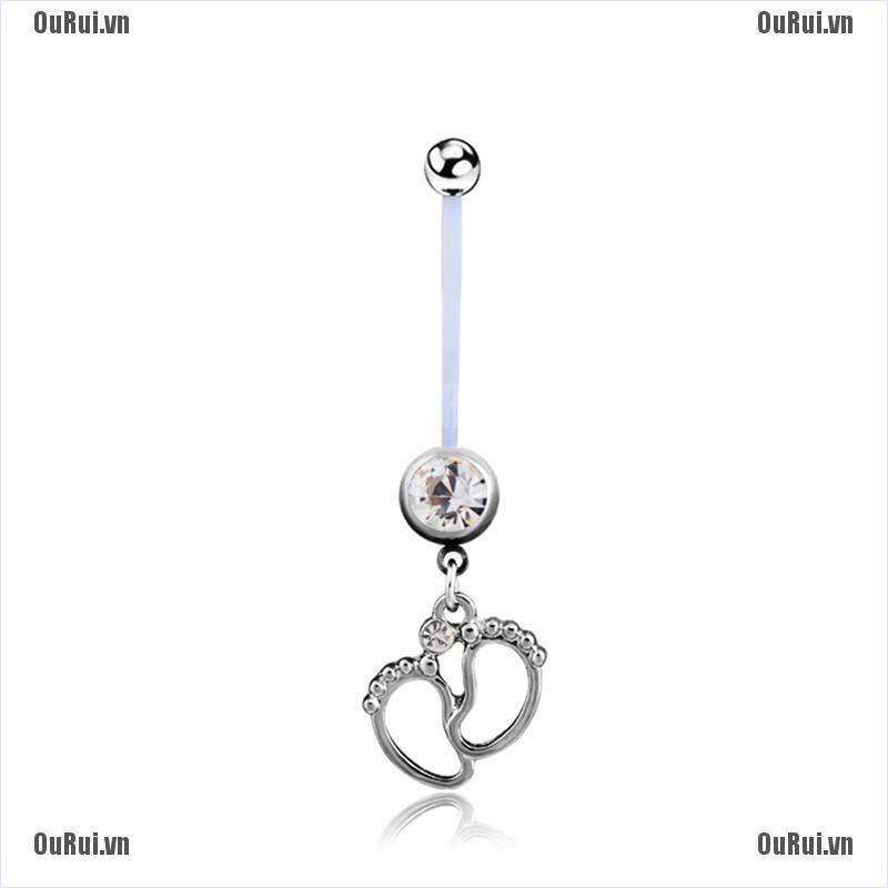 Mô Hình Bàn Chân Em Bé Dễ Thương