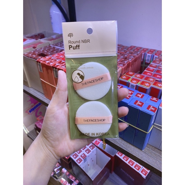 Bông Phấn, Bông Nền, Bông Nở Rửa Mặt, The Face Shop