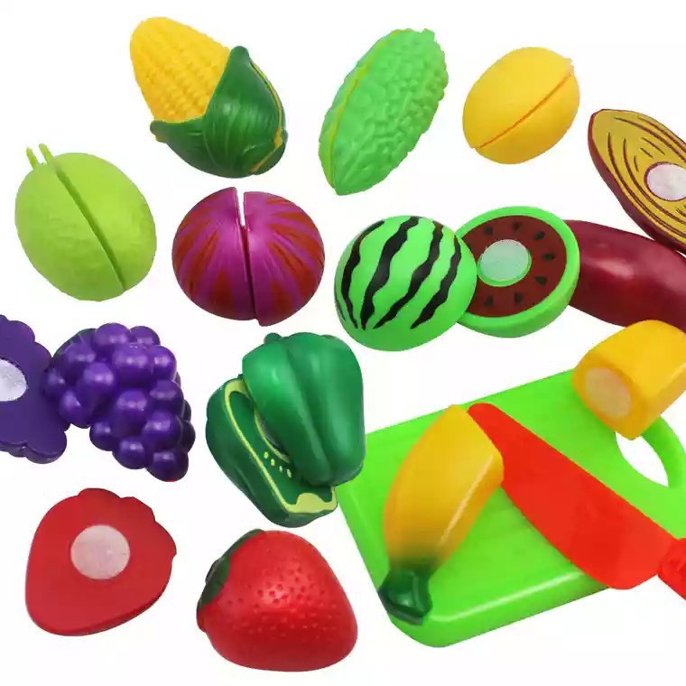 Kids Toy Fruit Vegetible Plastic Toys
