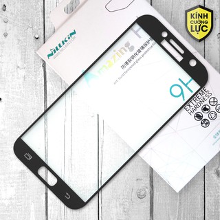 Cường lực Galaxy A7 2017 hiệu Nillkin Full LCD viền Đen