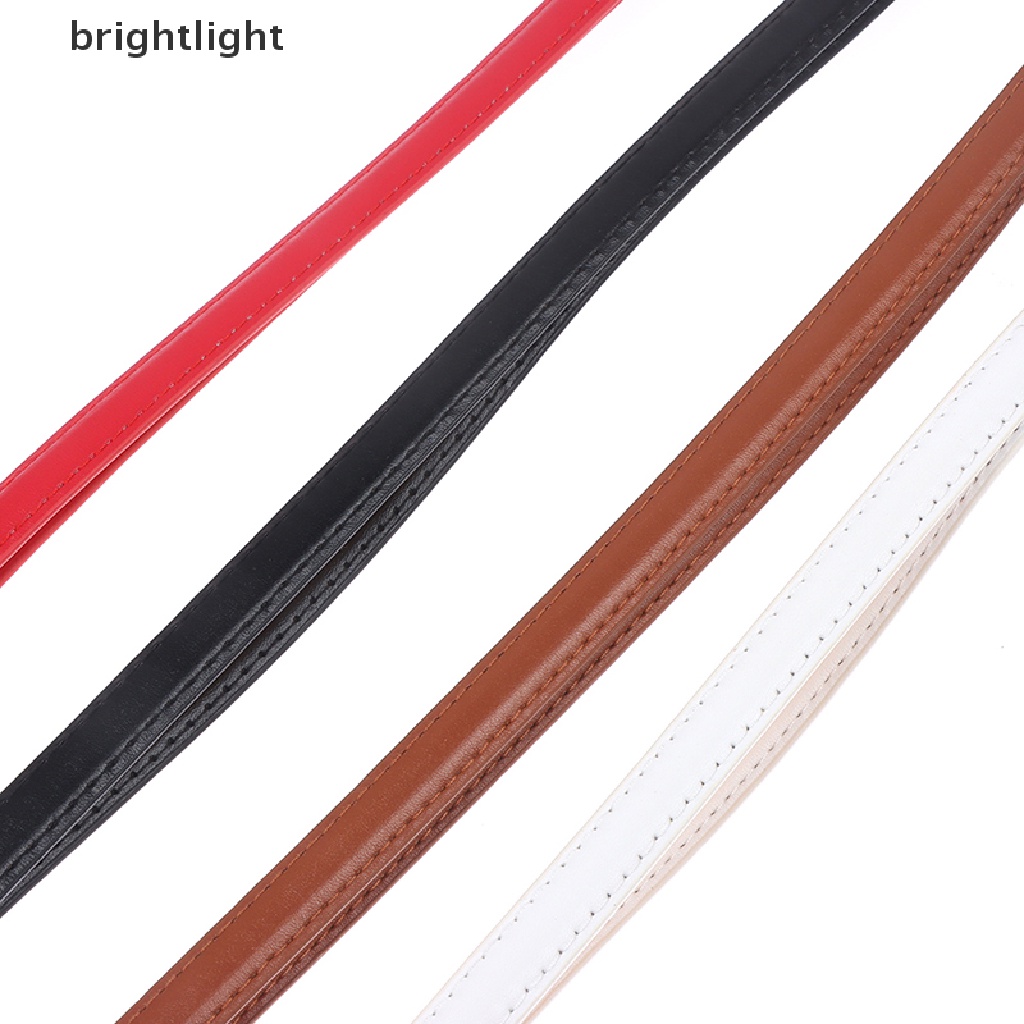 (brightlight) 1Pc Adjustable PU Leather Ladies Dress Belts Skinny Thin Women Waist Belts Strap [HOT SALE]