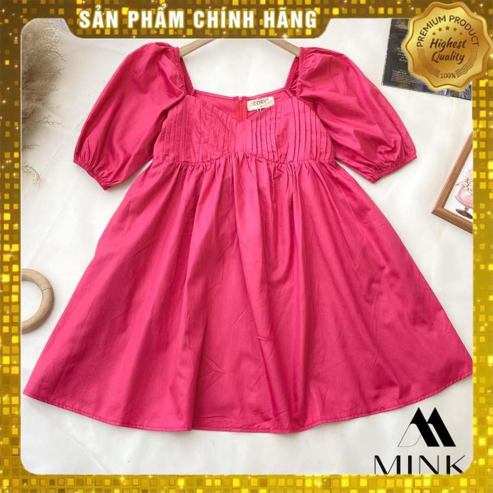 [MÃ XIA FREEHIP] ĐẦM XẾP LY NGỰC - Chất Liệu Kaki Thun Nhập Khẩu - 3 màu Trắng/ Nude/ Hồng [HÀNG THIẾT KẾ] | BigBuy360 - bigbuy360.vn