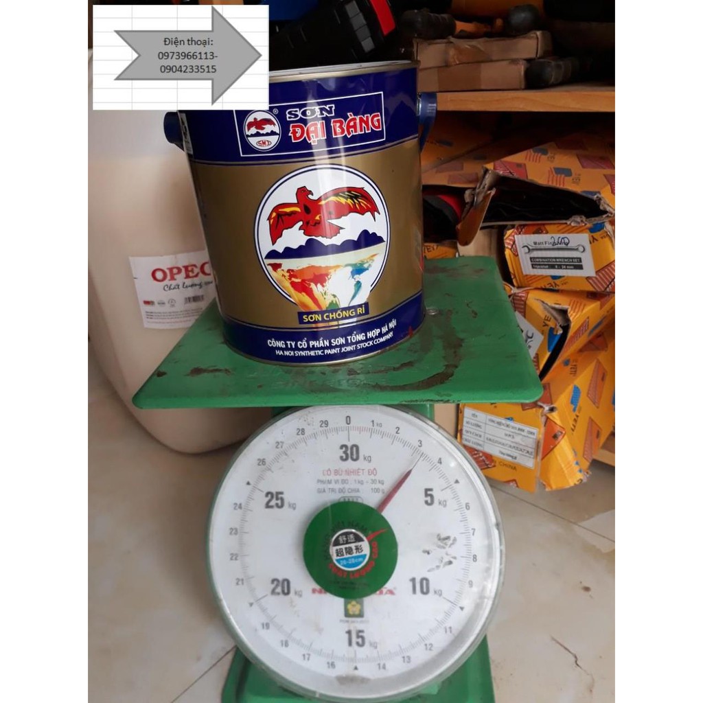 sơn chống rỉ Đại Bàng 3kg
