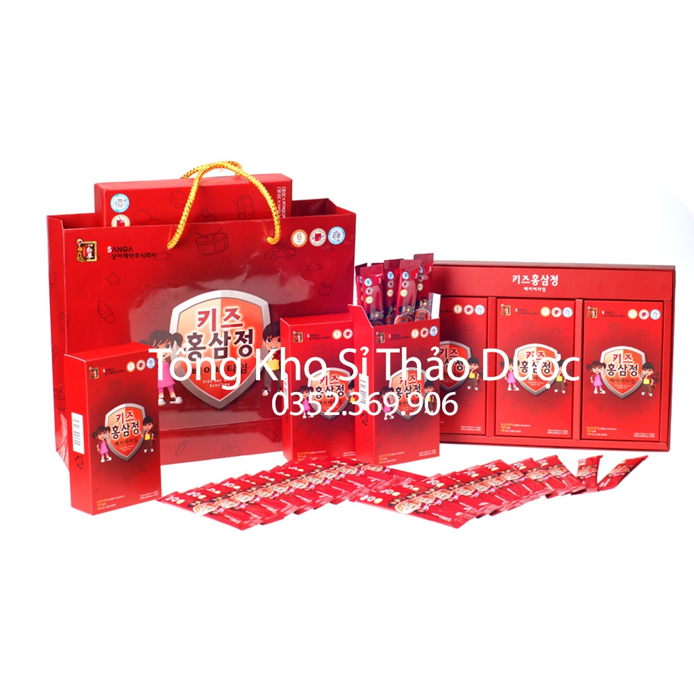 Hồng Sâm Baby SangA Hàn Quốc (Hộp 30 gói) - Sản phẩm cao cấp