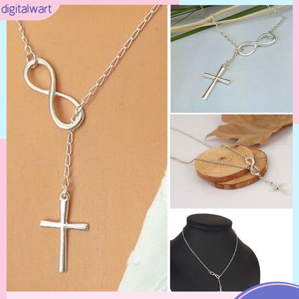 Vòng cổ Kim Loại Mặt Hình Thánh Giá Thời Trang Dành Cho Nữ