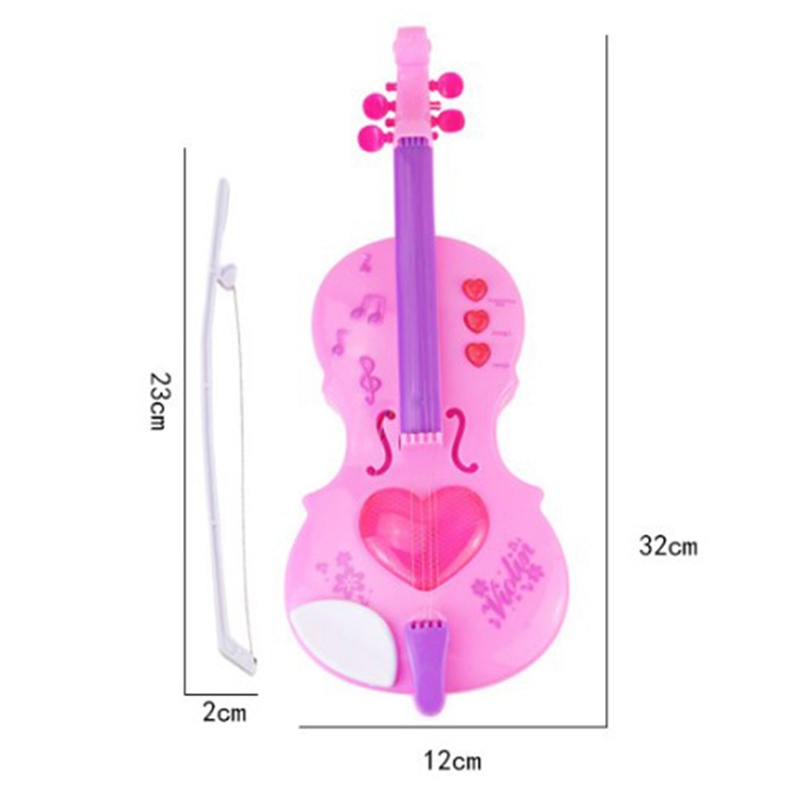 Đàn Violin Đồ Chơi Bằng Nhựa Nhiều Màu Sắc Cho Bé