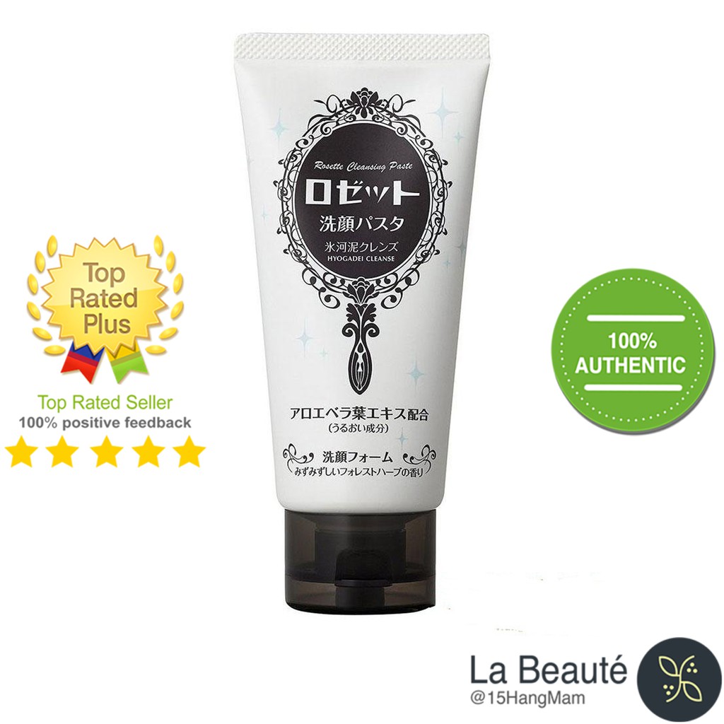 [Chính Hãng]  Rosette Face Wash Pasta - Sửa Rửa Mặt Cho Từng Loại Da 120g