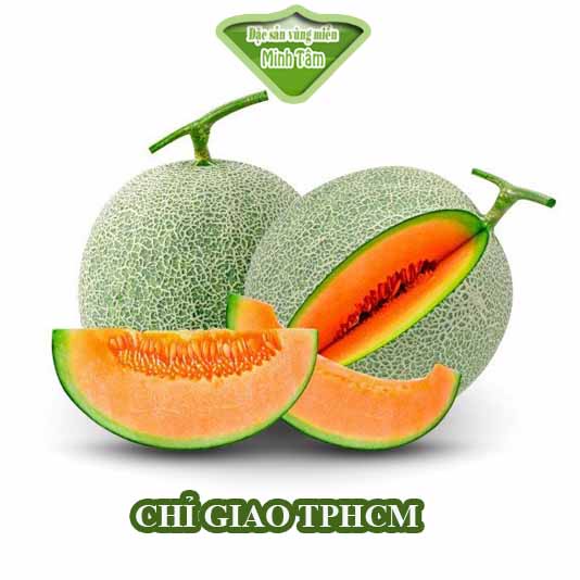 Dưa lưới tươi ngon loại 1 quả to gần 2 kí [CHỈ GIAO TP.HCM]