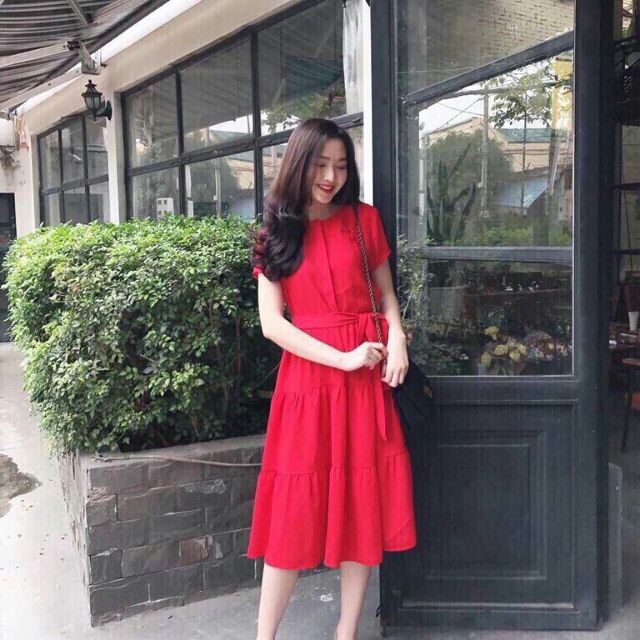 Váy mango 3 tầng
