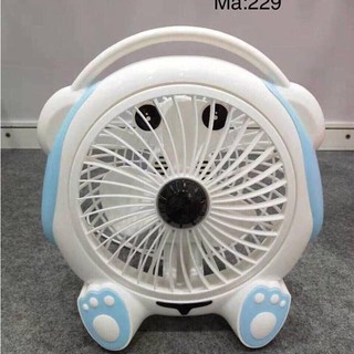 Quạt cắm điện để bàn mini hình thú ( giao ngẫu nhiên )